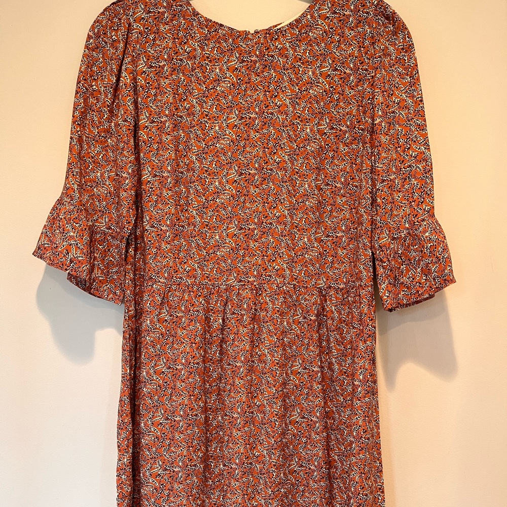 Loft Short Floral Dress